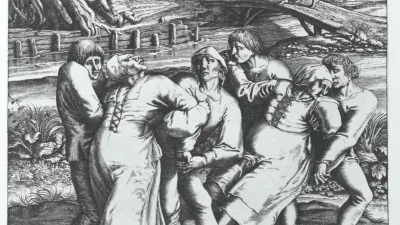 Umetniška upodobitev plesalcev / Foto: Wikipedia