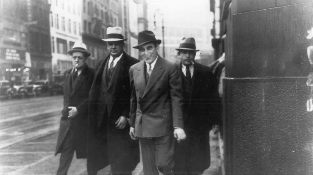 Grof Lustig leta 1935, ko ga je sodišče obsodilo na 20 let.  / Foto: Profimedia