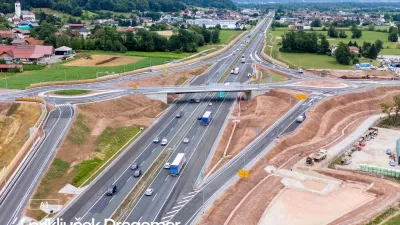Priključek Dragoler, avtocesta, izvoz, uvoz / Foto: Zavod Infopot