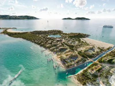 Načrt za otok Sazan.