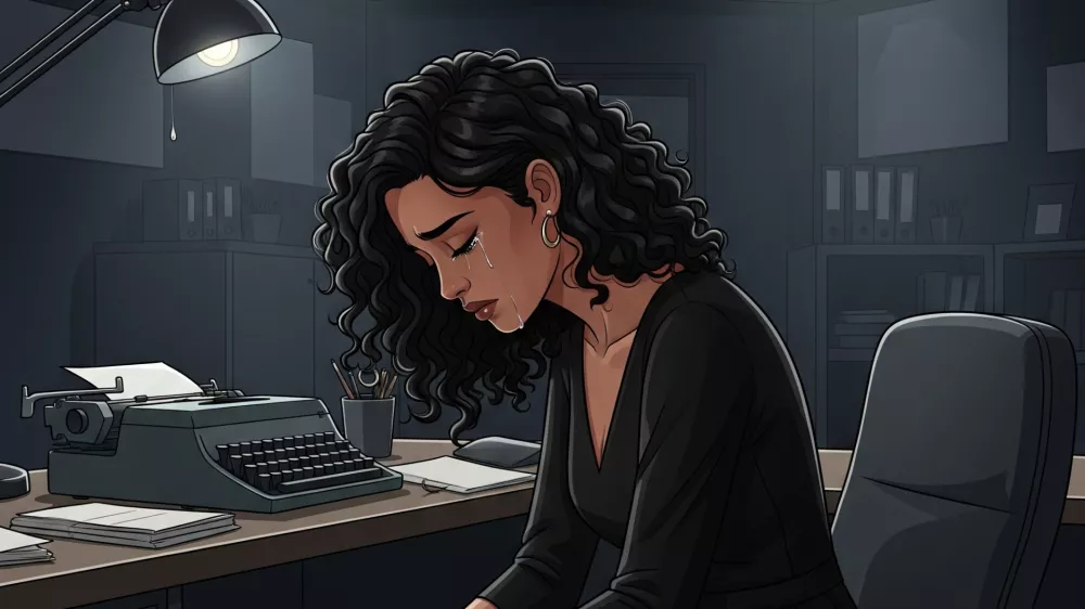 Zlomljena v njegovi tišini