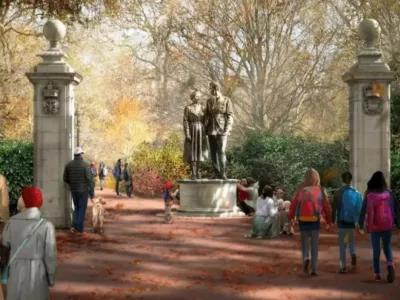 Legendarni britanski arhitekt Norman Foster je zmagal na natečaju za preobrazbo parka St. James v središču Londona. F Foster + Partners