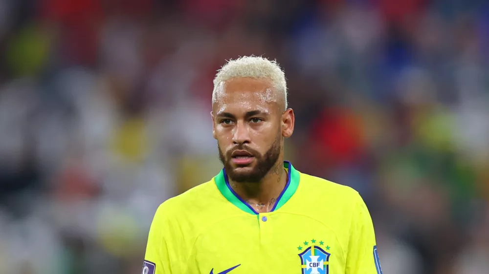 FILED - 05 December 2022, Qatar, Doha: Brazil's Neymar in action during the FIFA World Cup Qatar 2022 Round of 16 soccer match between Brazil and South Korea at Stadium 974. Photo: Tom Weller/dpa