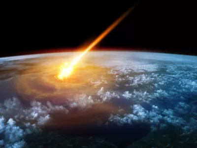 Goreč vstop v Zemljino atmosfero. / Foto: Istock