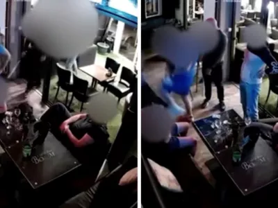 Brutalni pretep v Zagrebu. Vir: index.hr, zajem zaslona