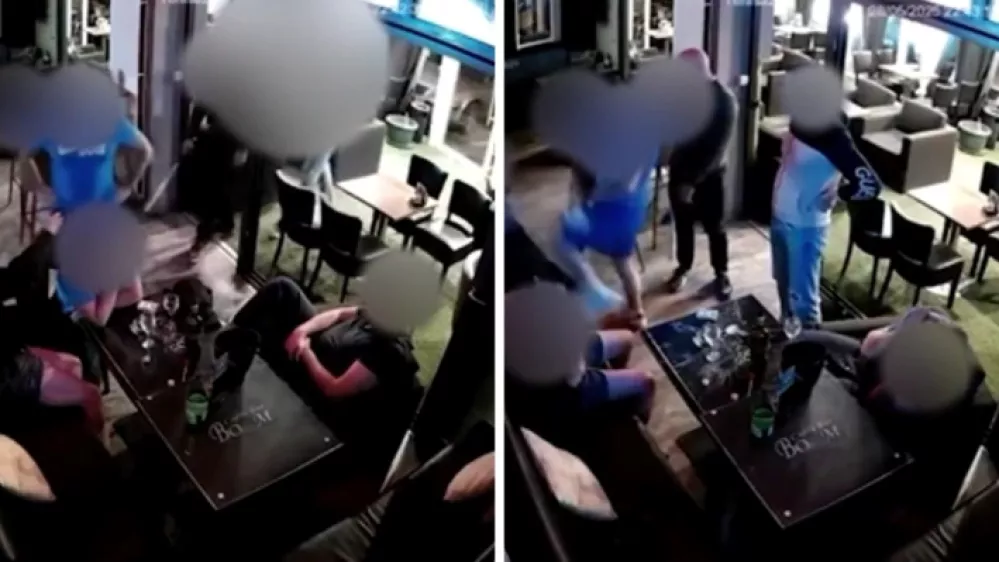 Brutalni pretep v Zagrebu. Vir: index.hr, zajem zaslona