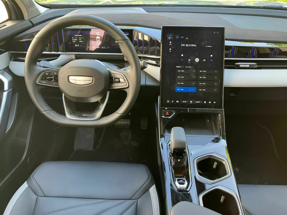 Geely starray 1,5 TD 7DCT GK: Drugačnosti se je treba privaditi