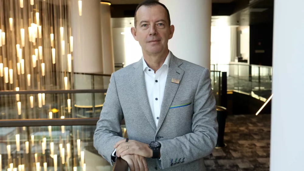 Enzo Smrekar, predsednik Smučarske zveze Slovenije in organizacijskega komiteja Planica 2023,- 02.02.2023 – Organizacijski odbor nordijskega svetovnega prvenstva Planica 2023 - predstavili potek tekmovanja //FOTO: Tomaž Skale