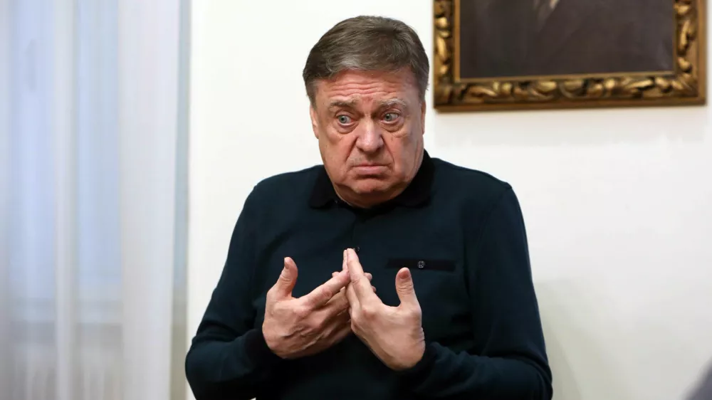 - 29.02.2024 – Zoran Janković, ljubljanski župan MOL - Mestna občina Ljubljana//FOTO: Tomaž Skale