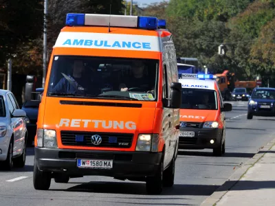 BWK0TC Ambulance, Austria, Europe. Foto: Reuters