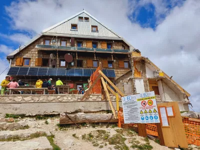 Najvišje ležeče gradbišče v državi