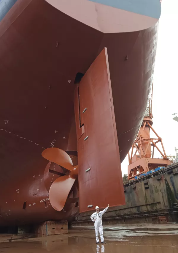 Gregor Bonon, poveljnik tankerja, Euronav / Foto: Arhiv Gregorja Bonina