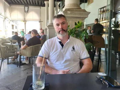 Gregor Bonin, poveljnik tankerja, Euronav / Foto: Katja Gleščič