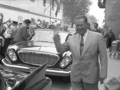 24. julij 1961 - predsednik Tito v LjubljaniJosip Broz Tito Ljubljana / Foto: Marjan Ciglič