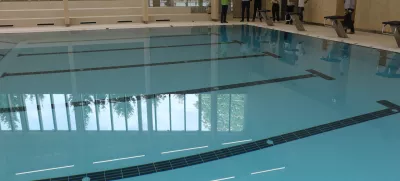 24.06.2025 - Kopališče Vevče - ogled zaključka gradnje pred odprtjemFoto: Luka Cjuha