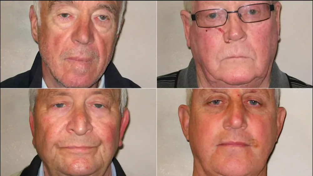 Brian Reader, John Collins, Daniel Jones in Terry Perkins / Foto: Met Police