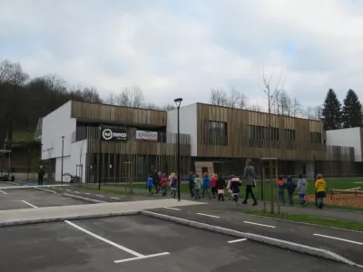 ﻿Nov vrtec Kamnitnik Škofja Loka.