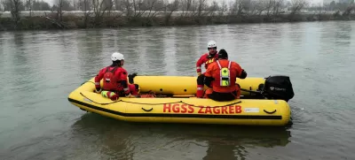 V reki Sava v Zagrebu iščejo deklico. 