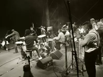 Zvezdniki festivala MareziJazz bo kubansko-slovenska zasedba EuroCubans. F arhiv festivala 