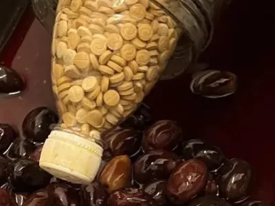 Tablete in sredozemski plodovi / Foto: Nemška Policija