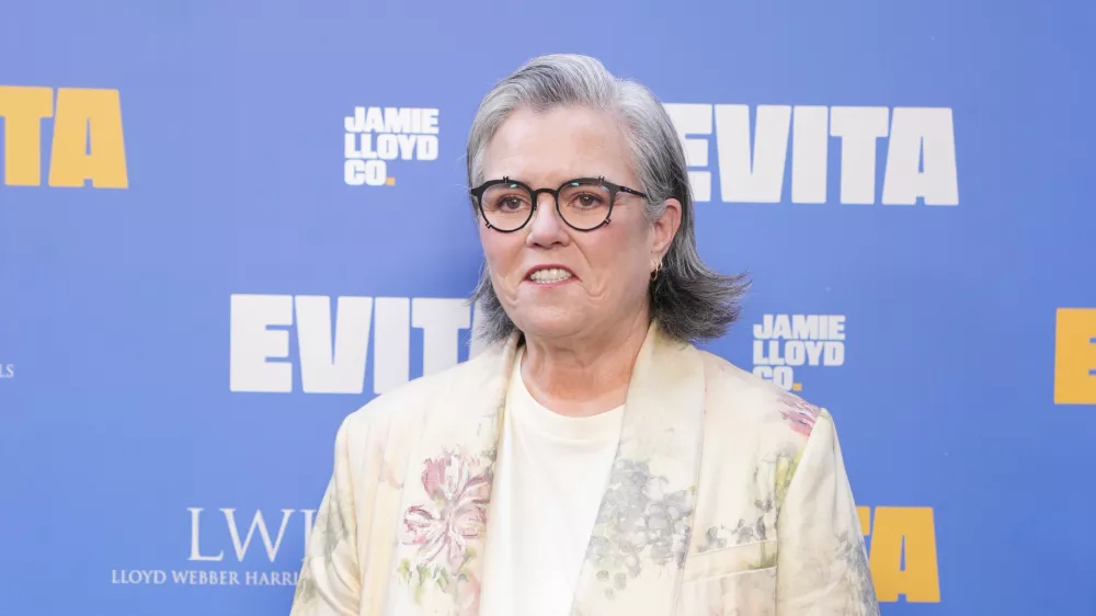 PA via ReutersRosie O'Donnell attends the opening night of Evita, at the London Palladium. Picture date: Tuesday July 1, 2025.No Use UK. No Use Ireland. No Use Belgium. No Use France. No Use Germany. No Use Japan. No Use China. No Use Norway. No Use Sweden. No Use Denmark. No Use Holland. No Use Australia.