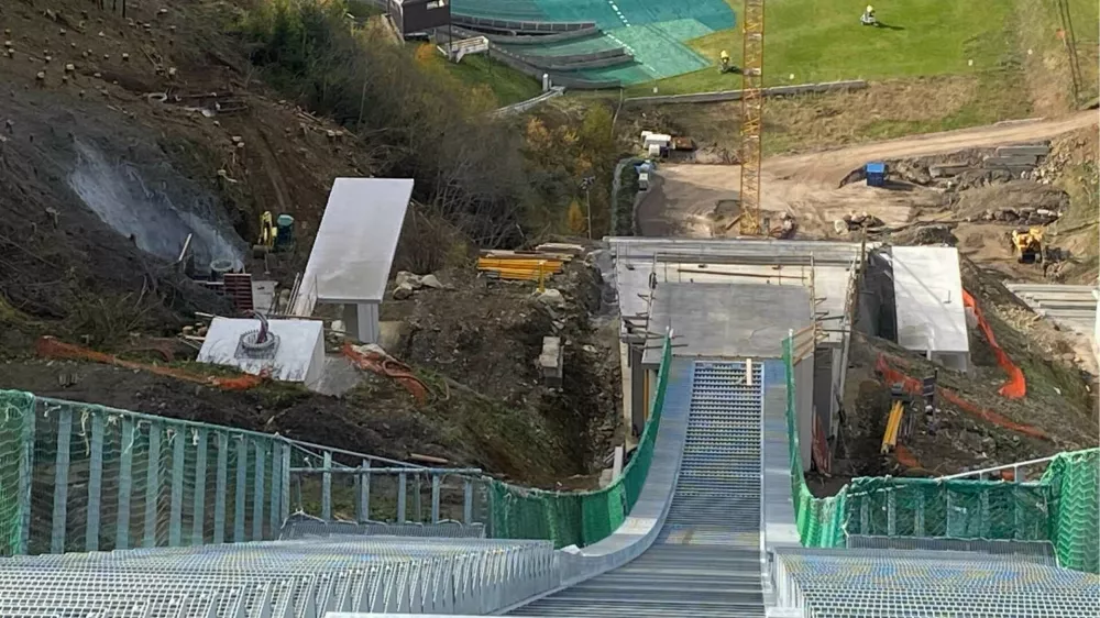 olimpijske igre, Predazzo, delovisce