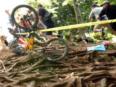 Borut Zajc, spust gorskih kolesarjev s Sv. Jošta