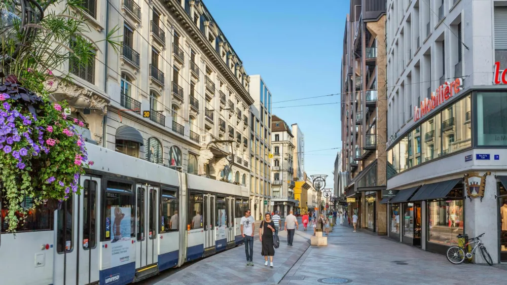 Ženeva, staro mestno jedro