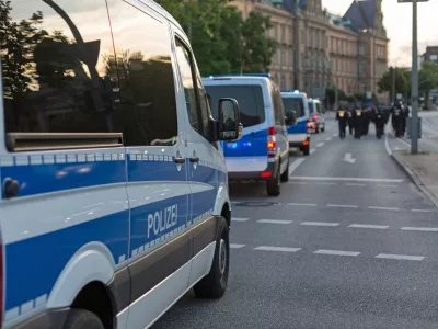Nemška policija v Hamburgu. Slika je simbolična. / Foto: Istock
