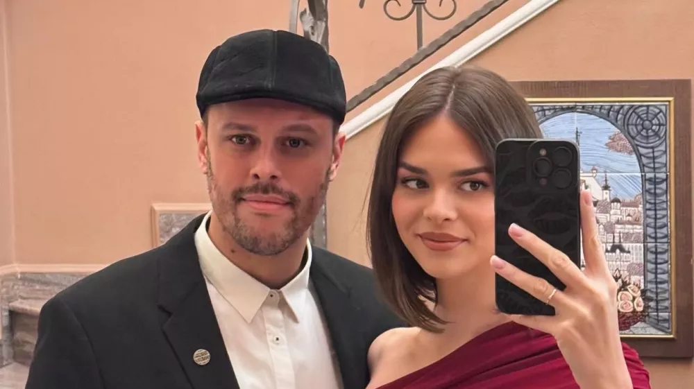 Igor Kojić z novo izbranko Sofijo Dacić F instagram Igorja Kojića