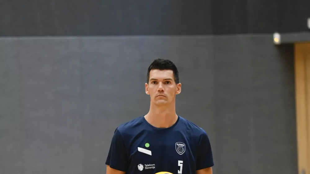 Alen Šket- 26.07.2022 – slovenska moška odbojkarska reprezentanca ob začetku priprav na svetovno prvenstvo v Sloveniji - //FOTO: Nik Erik Neubauer