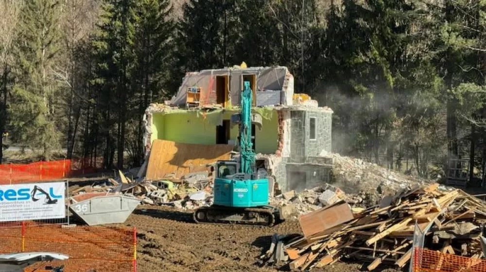 Ru&scaron;enje Prevalje. Foto: Mojca Marot