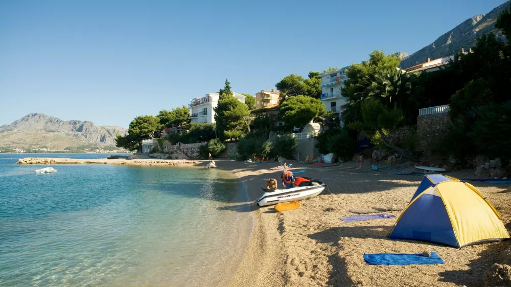 Plaža v Omišu / Foto: Profimedia