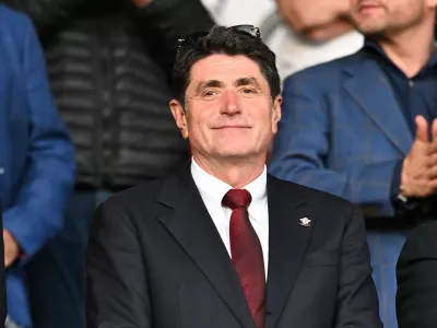 Southampton v West Bromwich Albion EFL Sky Bet Championship 17/05/2024. Play Off Leg 2 of 2 Southampton owner Dragan Solak during the EFL Sky Bet Championship second leg play-off match between Southampton and West Bromwich Albion at the St Mary s Stadium, Southampton, England on 17 May 2024. Southampton St Mary s Stadium Hampshire England Editorial use only DataCo restrictions apply See www.football-dataco.com, Copyright: xGrahamxHuntx PSI-19719-0190,Image: 874009309, License: Rights-managed, Restrictions:, Model Release: noFoto: Profimedia