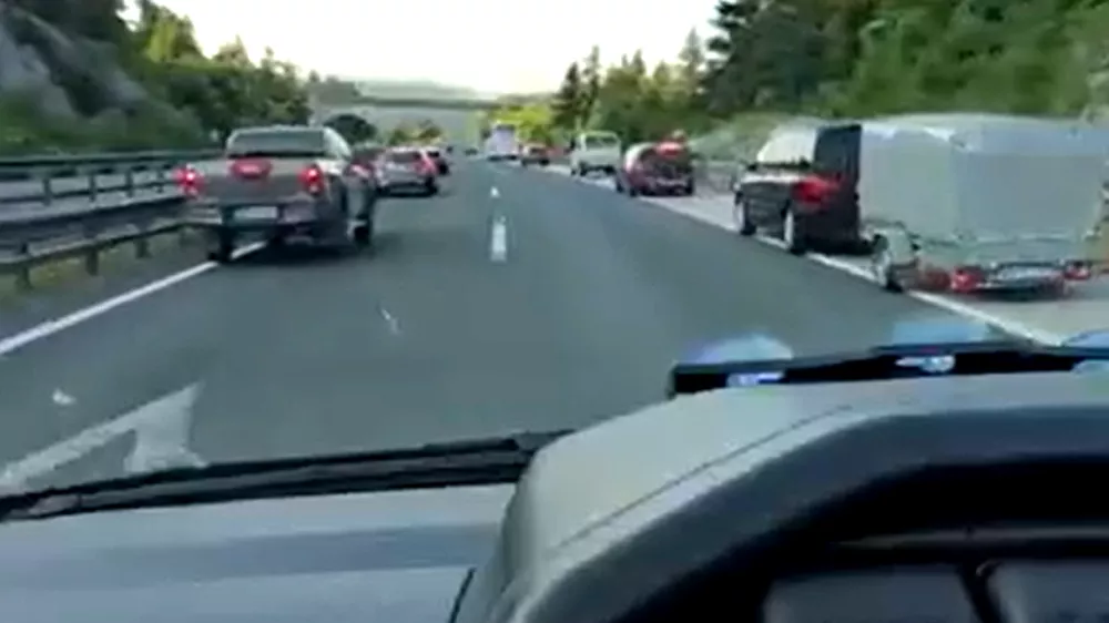 reševalni pas, primorska avtocesta