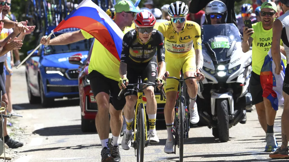 Pogačar: Sem le Tadej, ne superman