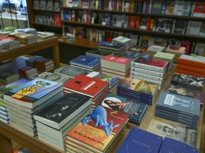 Branje- 04.05.2024 - Knjigarna Konzorcij - kraja knjig. FOTO: Nik Erik Neubauer