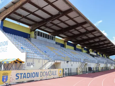 - 23.07.2025 - dotrajani nogometni stadion Domžale//FOTO: Jaka Gasar