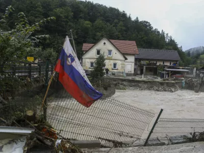 Stahovica pri kamniku05.08.2023 najhujše poplave v zgodovini Slovenije - slovenija pod vodo - poplave - sanacija - čiščenje - PREGLED LETA 2023FOTO: Luka Cjuha