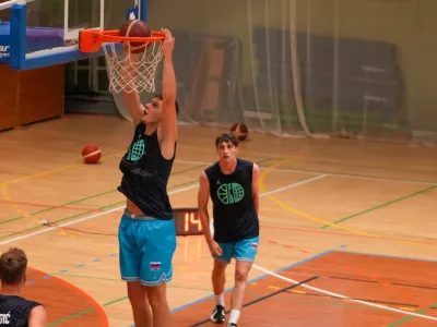 Luka Ščuka, slovenska košarkarska reprezentanca