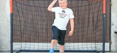 Jaka Škof Foto: Humanitarno društvo Srčni Lev