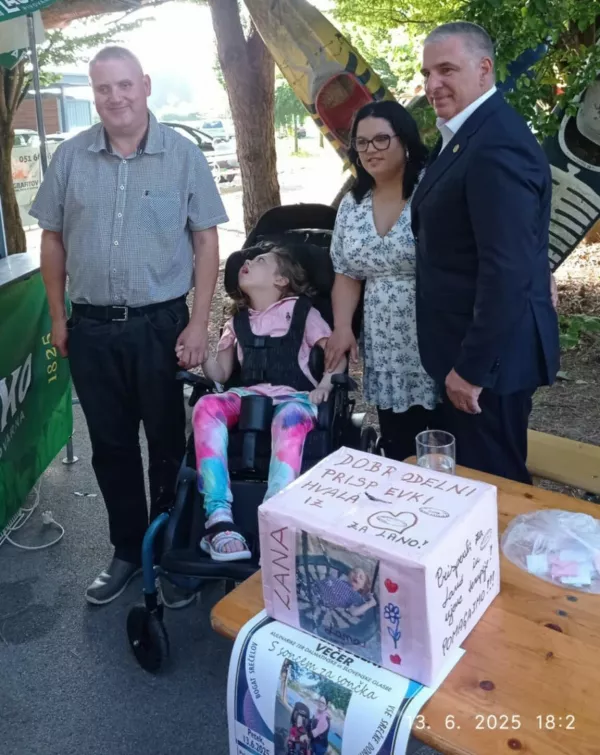 Združili pomoč za Lano