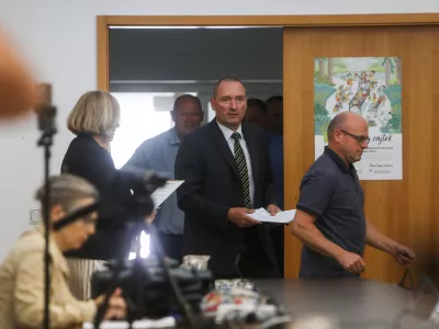  - Predsednik KGZS Jože Podgoršek, - 31.07.2025. - Novinarska konferenca po izredni seji sveta Kmetijsko gozdarske zbornice Slovenije (KGZS) na temo zakona o zaščiti živali//FOTO: Bojan Velikonja