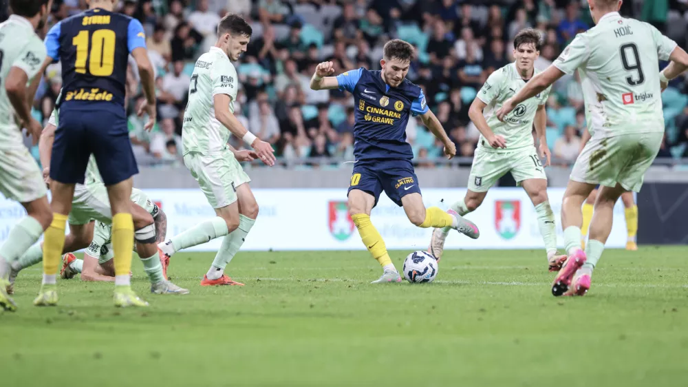 Nikita Iosifov- 03.08.2025 - nogomet - 1.SNL - Olimpija: Celje, Stožice//FOTO: Jaka Gasar