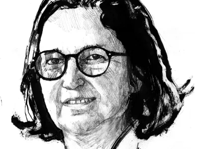 Vesna Vaupotič, kolumna, Mislim svoje mesto, karikatura, Matej Stupica