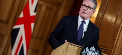 29 July 2025, United Kingdom, London: UK Prime Minister Keir Starmer delivers a statement in Downing Street, following a Cabinet meeting to discuss the situation in Gaza. The UK will recognise the state of Palestine in September before the UN General Assembly, unless the Israeli government takes steps to end the "appalling situation" in Gaza, the Prime Minister has told the Cabinet. Photo: Toby Melville/PA Wire/dpa