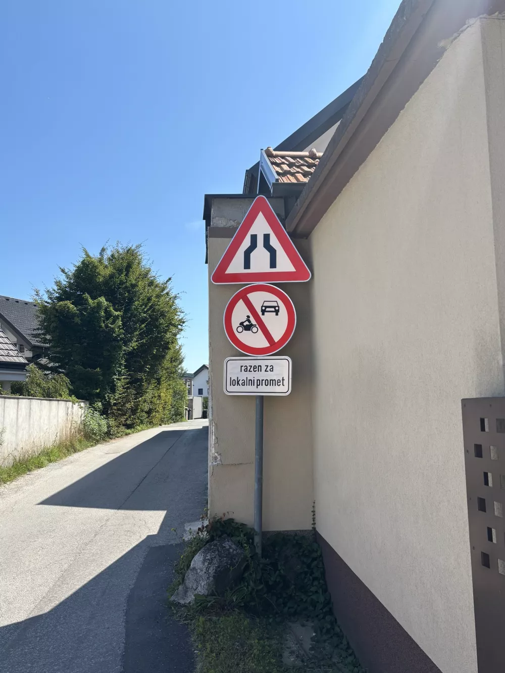 Novi prometni znak Šentvid