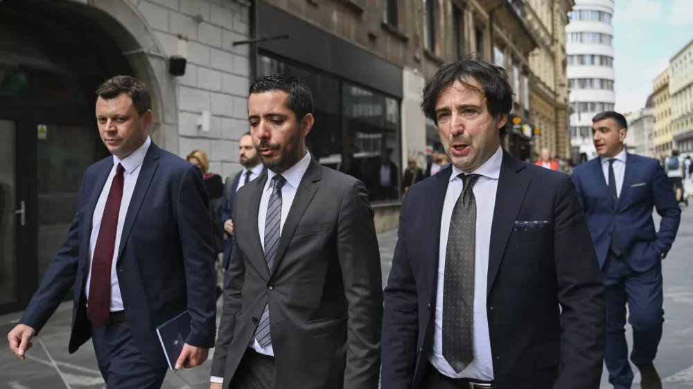 17.05.2024 - Tomislav Momirović, Minister za zunanjo in notranjo trgovino Srbije, na obisku v Ljubljani. FOTO: Nik Erik Neubauer