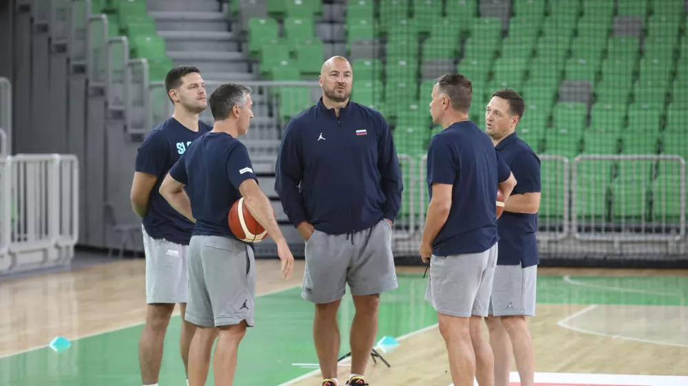 Aleksander Sekulić, slovenski košarkarski trener28.07.2025 - košarkarska reprezentanca Slovenije - priprave na Evropsko prvenstvoFoto: Luka Cjuha