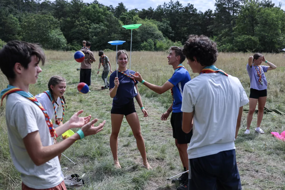 - 02.08.2025 - Zlet 2025 – največje vseslovensko taborjenje mladih, Sežana//FOTO: Jaka Gasar